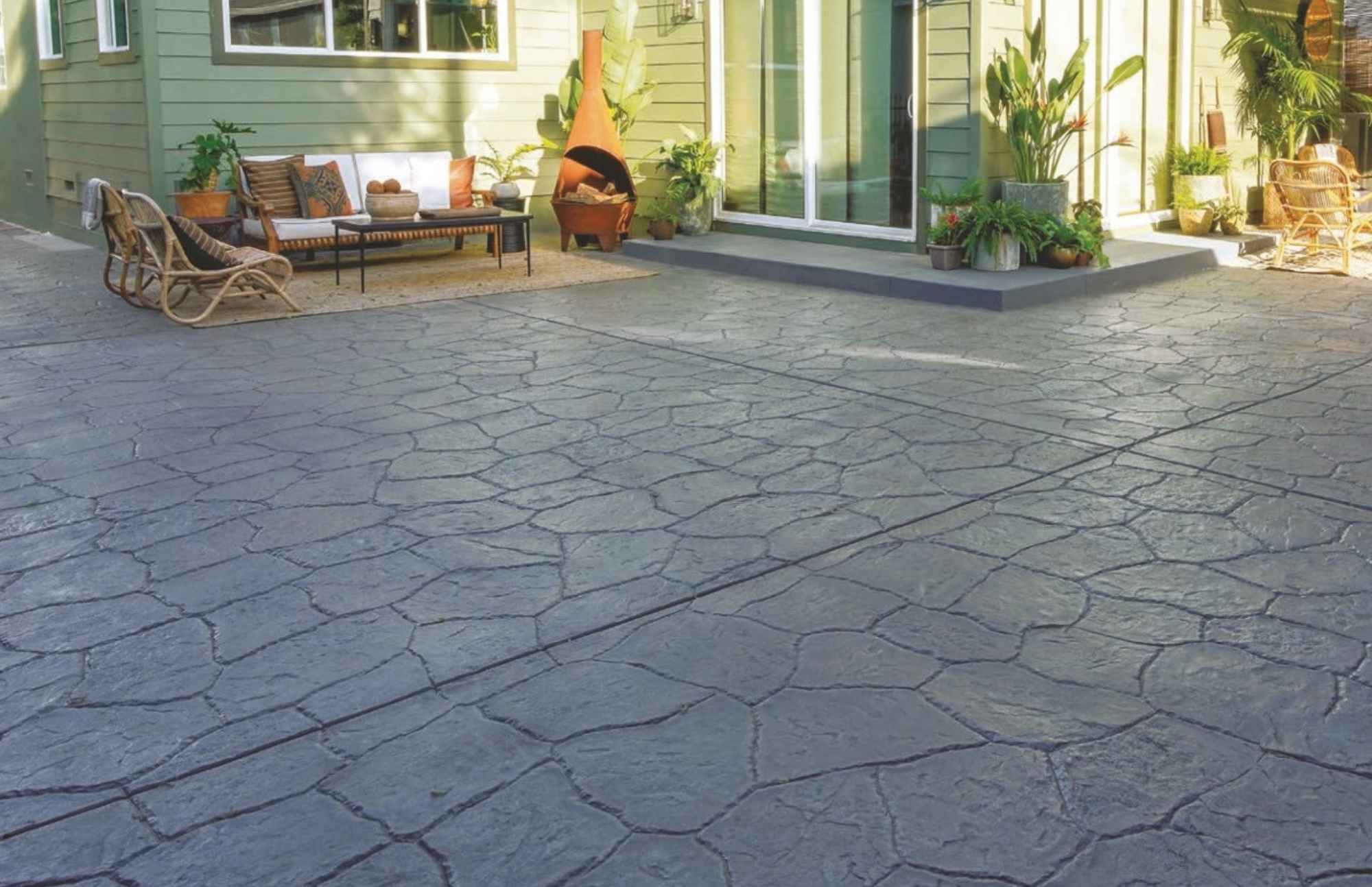 stamped concrete