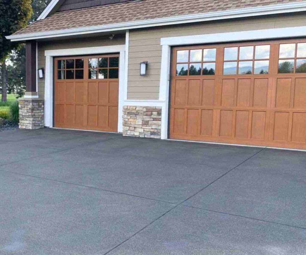 Sandkoat concrete overlay