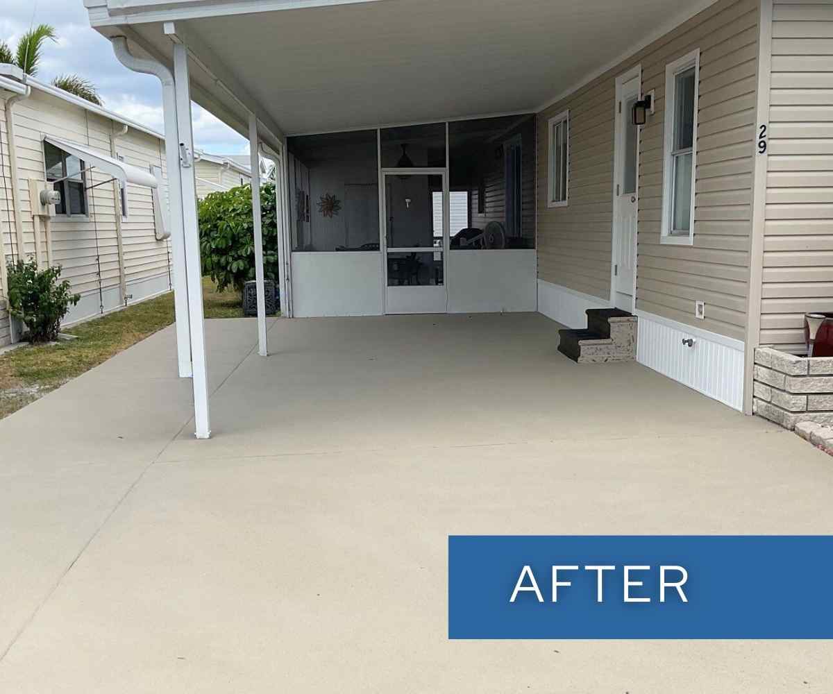 concrete driveway resurfacing