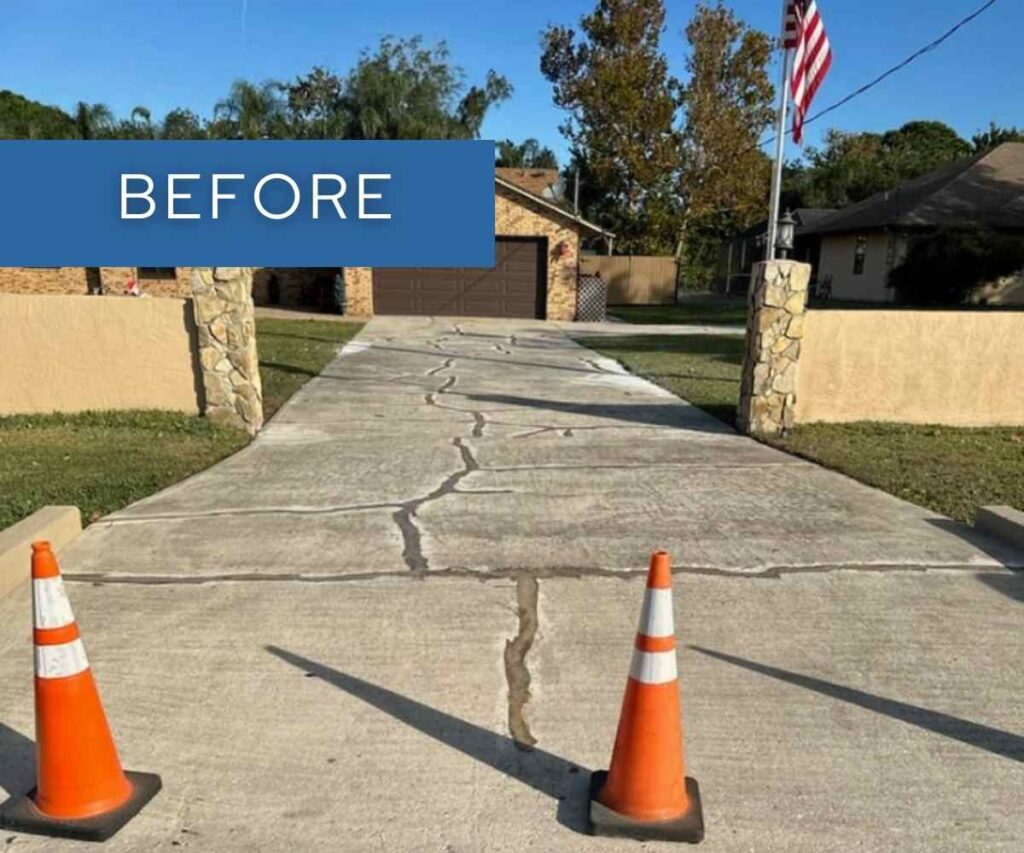 concrete driveway resurfacing