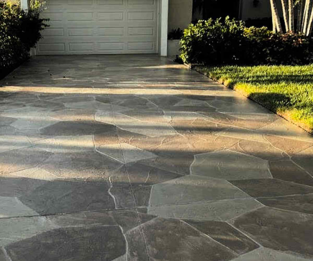 concrete driveway resurfacing