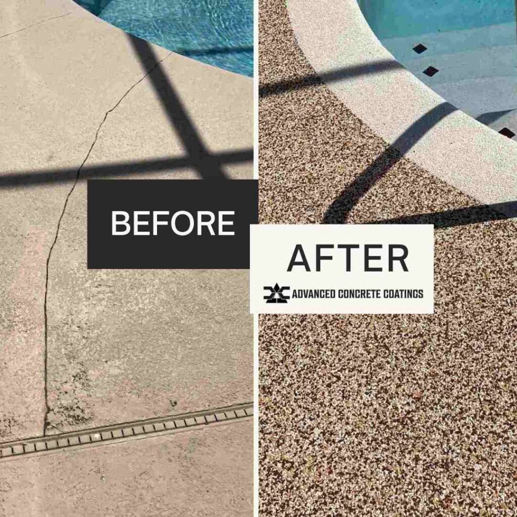 rubber decking for pools