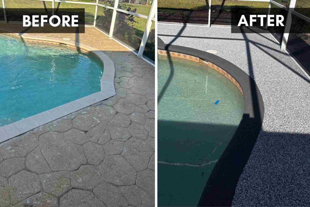 concrete patio ideas on a budget