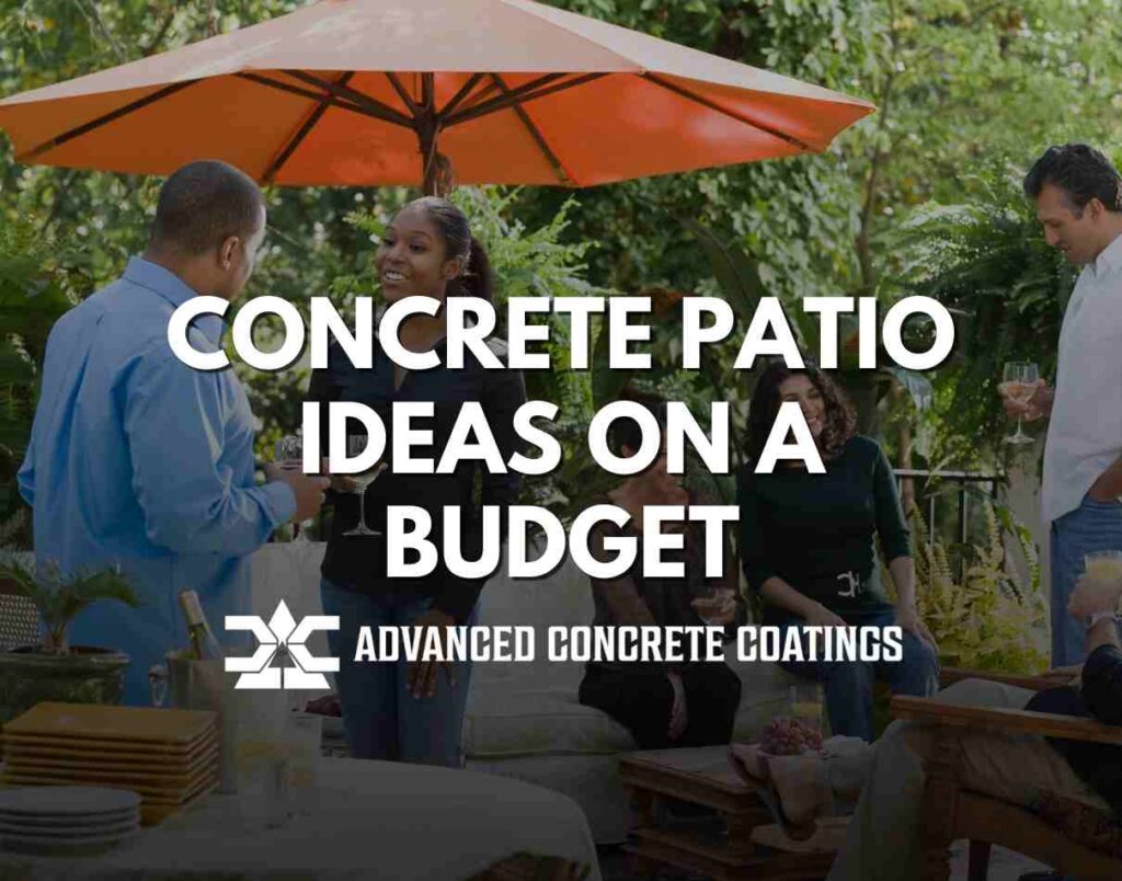 concrete patio ideas