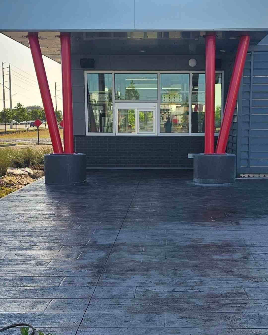 stamped concrete naples