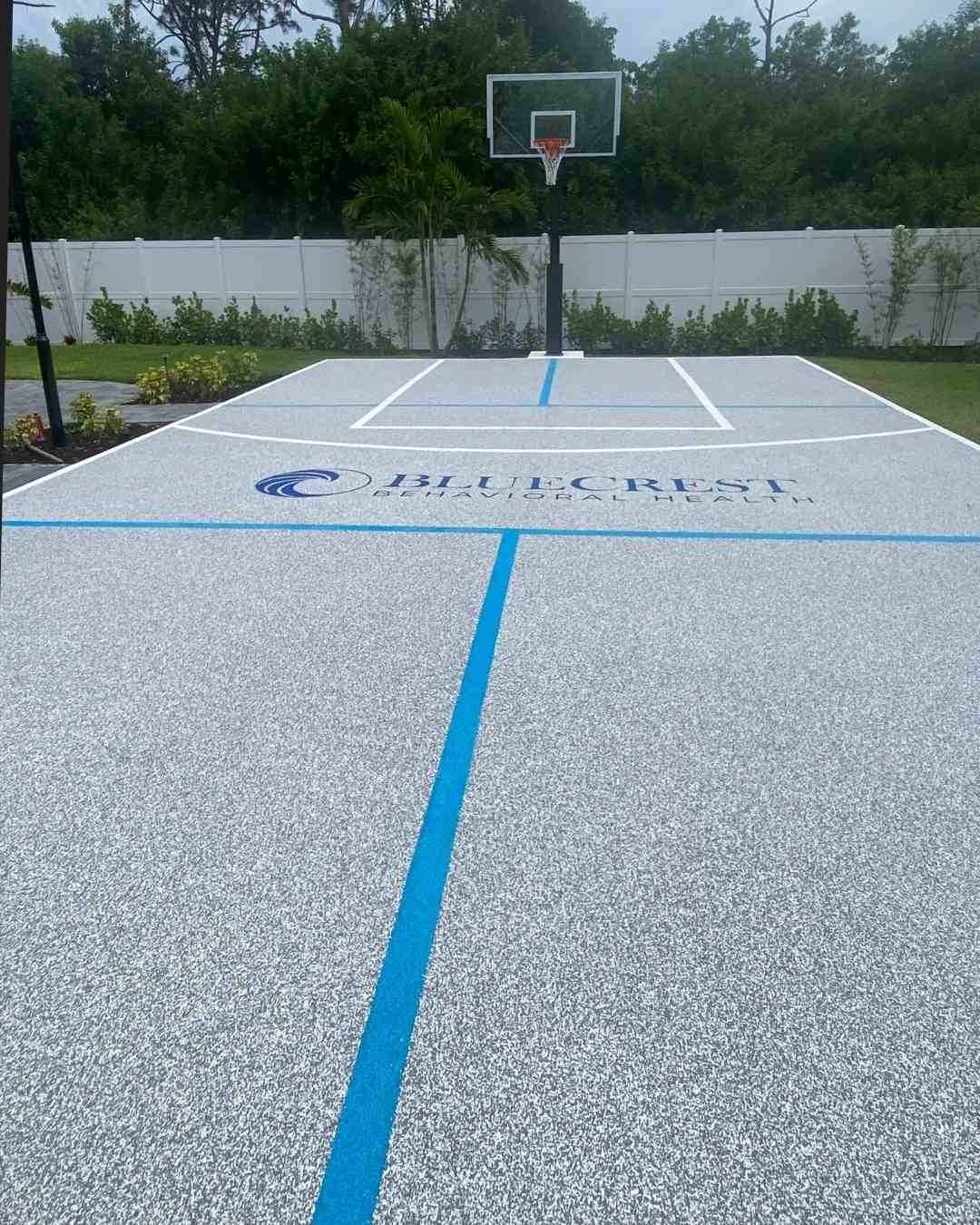 Blue Crest Behavioral Health concrete resurfacing