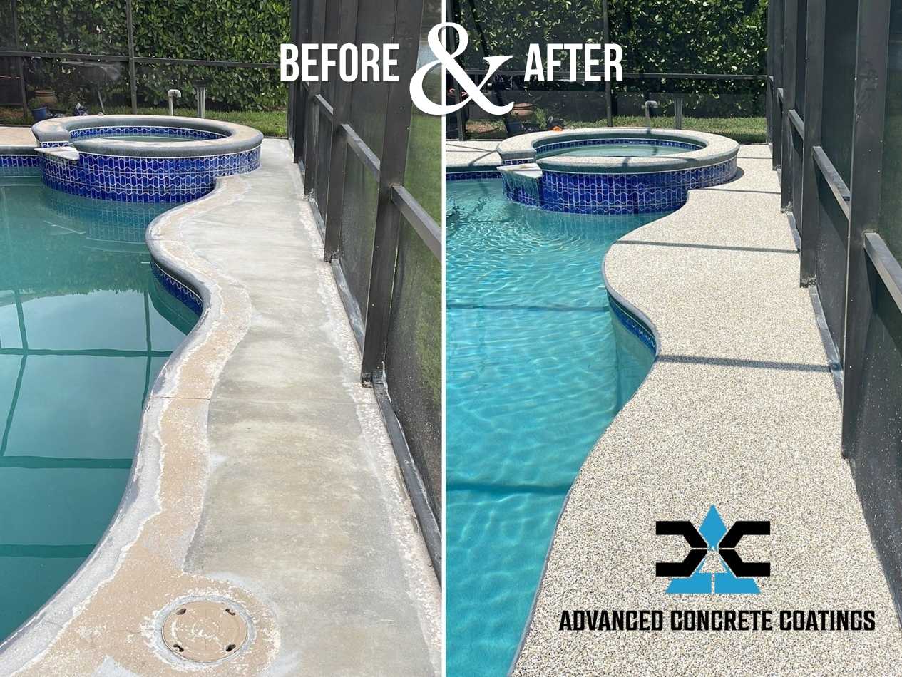 rubber concrete overlay