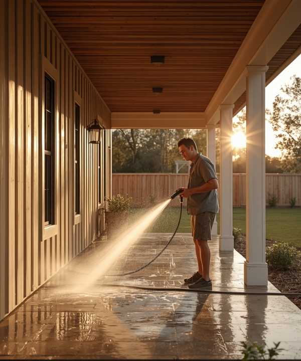 stamped concrete maintenance